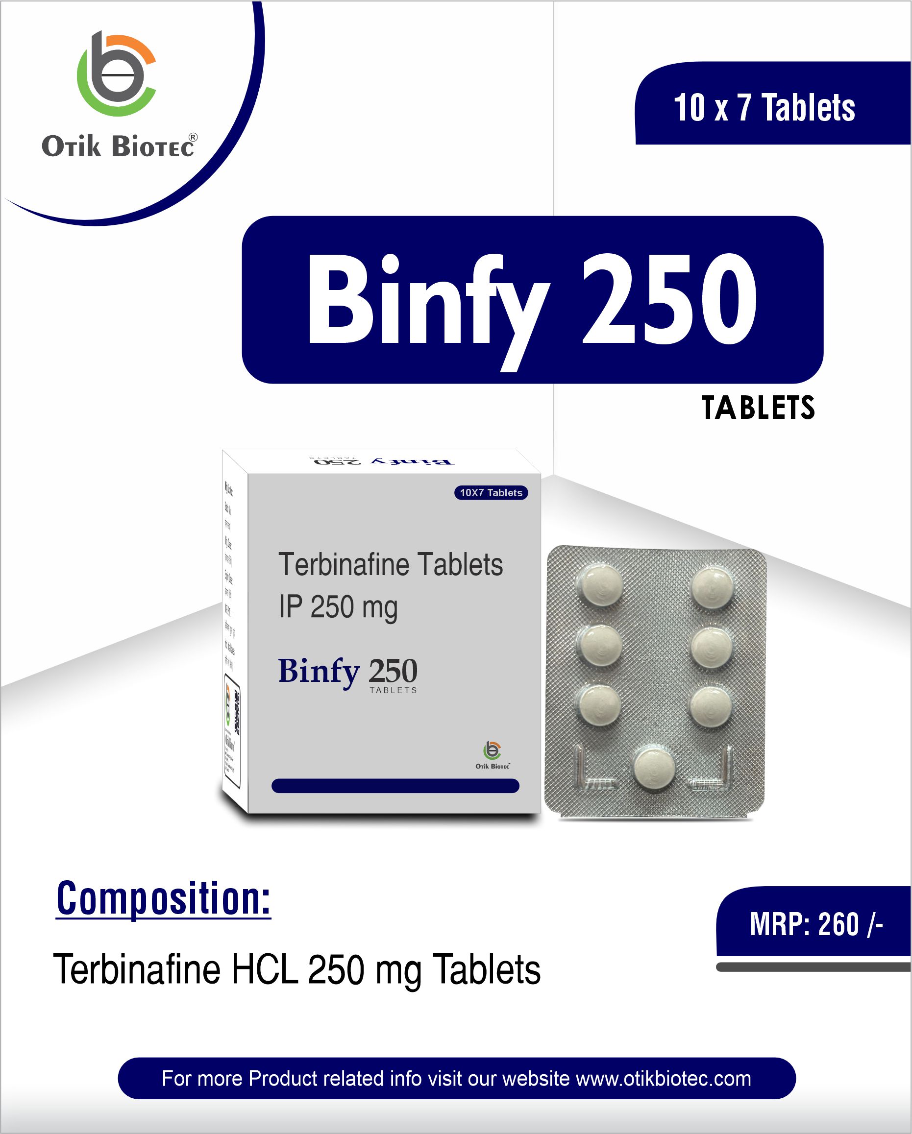 BINFY-250 Tablets